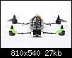 RaceCopter M300 Hybrid - 3d-Druck/Frstechnik 
Schubverhltnis 6:1